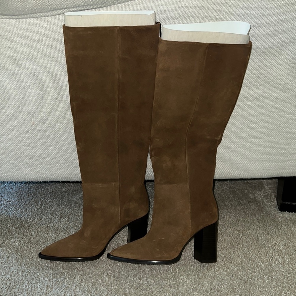 Zara knee high boots